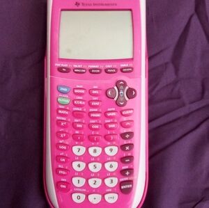 Texas Instruments Hot Pink Graphing Calculator